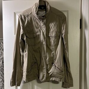 Sonoma Neutral Taupe/Tan Lightweight Utility Jacket